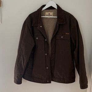 Woolrich Brown Sherpa Jacket